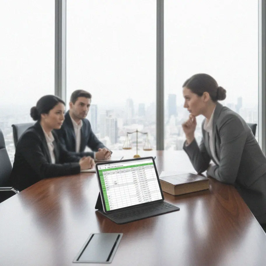 Excel para firmas legales en Chile: ordenar plazos, estados de casos y horas facturables