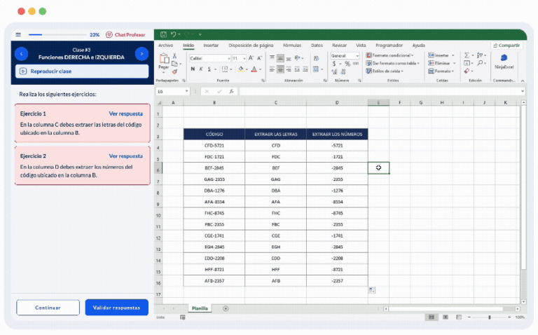 Excel para área de personas en Chile