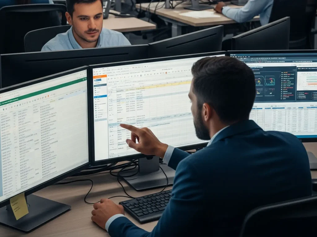 Escenario 4, uso de Excel: Operaciones en empresas de telecomunicaciones en Chile