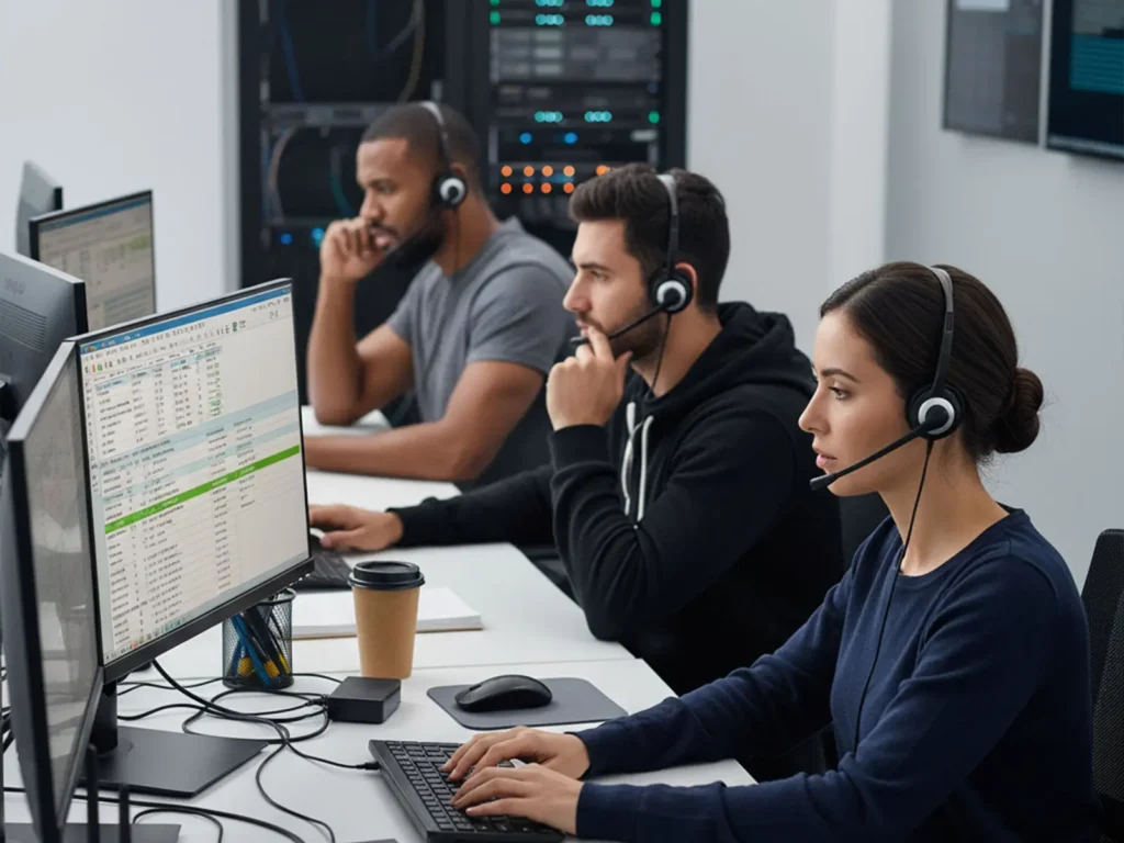 Escenario 2, uso de Excel: Soporte técnico en telecomunicaciones en Chile