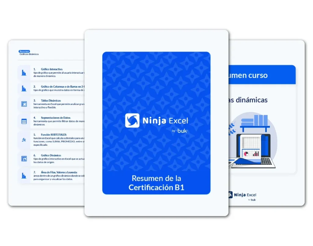 Plataforma de Cursos de Excel con Material complementario siempre disponible